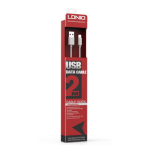 کابل شارژ Micro-USB به USB الدینیو مدل LS17 طول 2m طلایی