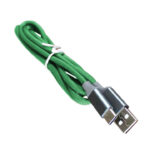 کابل شارژ USB به Micro USB کپسولی اکسیژن 1m - سبز