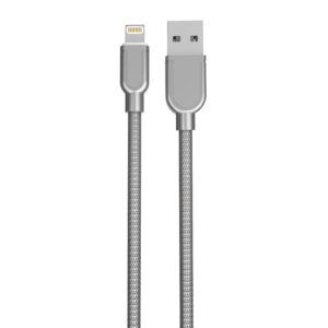 کابل شارژ Lightning به USB الدینیو LS17 طول 2m نقره ای