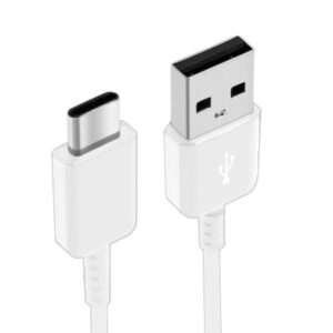 کابل شارژ سامسونگ USB به Type-C سفید