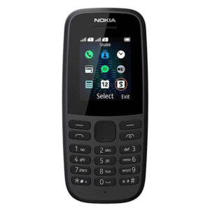 گوشی نوکیا مدل Nokia 105 (2019) TA-1174 دو سیم کارت مشکی