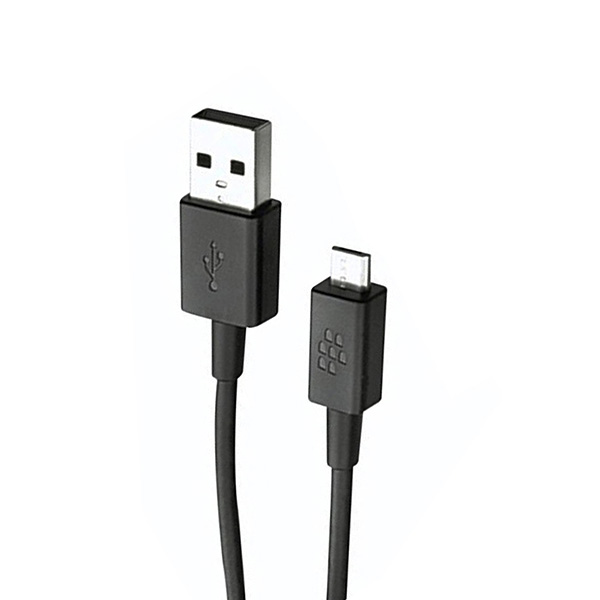 کابل شارژ Micro-USB به USB بلک بری 1.2m - مشکی