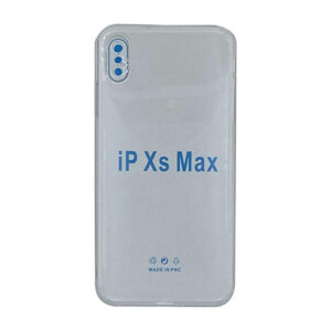 قاب ژله ای آیفون Xs Max محافظ لنز شفاف