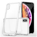 قاب ژله ای آیفون Xs Max محافظ لنز شفاف