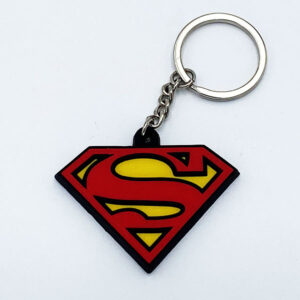 جاکلیدی سیلیکونی PVC علامت سوپرمن