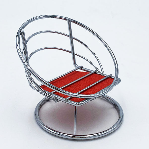 ماکت صندلی فلزی دایره ای