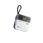 پاوربانک ژاند مدل XDCH-058-1 ظرفیت 10000Ah-سفیید