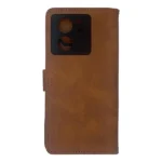 کیف چرمی کلاسوری شیائومی Mi 13T/K60 Ultra بند دار-عسلی