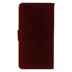 کیف چرمی کلاسوری هوآوی P8 Lite بند دار-قرمز