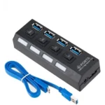 هاب USB3 چهار پورت کایزر Kaiser KH-18-اصلی