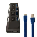 هاب USB3 چهار پورت کایزر Kaiser KH-18-بدنه