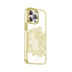 قاب کلاسیک Green Nature 2 آیفون iPhone 14 Pro Max-طلایی