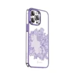 قاب کلاسیک Green Nature 2 آیفون iPhone 14 Pro Max-بنفش