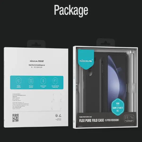 قاب نیلکین Flex Pure سامسونگ Samsung Z Fold 5-باکس