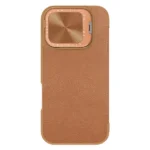 کیف چرمی نیلکین Qin Prop آیفون iPhone 16 Pro Max-قهوه ای