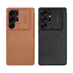 کیف چرمی نیلکین Qin Pro سامسونگ S25 Ultra-اصلی