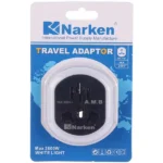 مبدل سه به دو نارکین چراغ دار NK-110-باکس