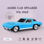 اسپیکر بلوتوثی Wster مدل WS-1969 طرح شورلت بلر-آبی