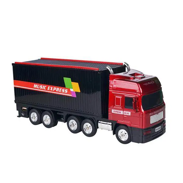 اسپیکر بلوتوثی Wster مدل WS-528BT طرح تریلی-مشکی