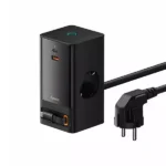شارژر و پاورهاب رومیزی بیسوس Power Combo Digital-کابل