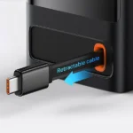 شارژر و پاورهاب رومیزی بیسوس Power Combo Digital-متن