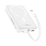 پاوربانک 30W بیسوس 10000 مدل PPCXM10T-سفید