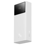 پاوربانک بیسوس 30W ظرفیت 10000 میلی آمپر مدل PPXJ1030 رنگ سفید