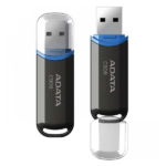 فلش مموری ای دیتا ADATA C906 USB 2.0 ظرفیت 32GB دارای درپوش محافظ از درگاه USB-A است